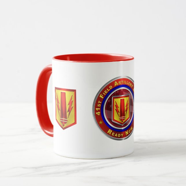 41. Feldartilleriebrigade Tasse (Vorderseite Links)