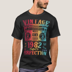 41 Jahre alt Geburtstag Vintag 1982 Frauen Männer T-Shirt