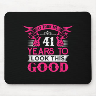 41 Jahre alte lustige Zitate Grafiken 41. Mousepad