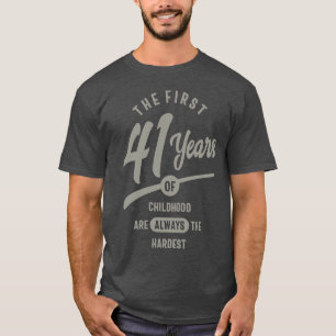 41 Jahre altes Geburtstagsgeschenk T-Shirt