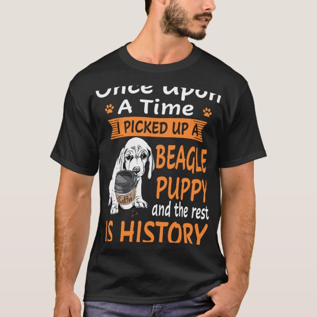 41 nach dem anderen Beagle Welpe T-Shirt (Vorderseite)