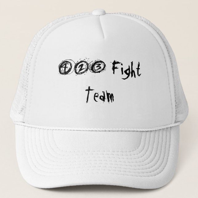 423 Kampf-Team Truckerkappe (Vorderseite)