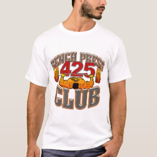 425 Verein-Bank-Presse-Muskel-T - Shirt/Behälter T-Shirt