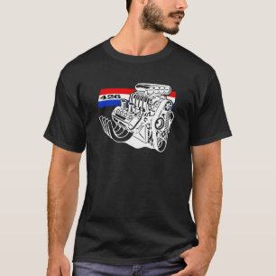 426 HEMI durchgebrannter V8-Motor T-Shirt