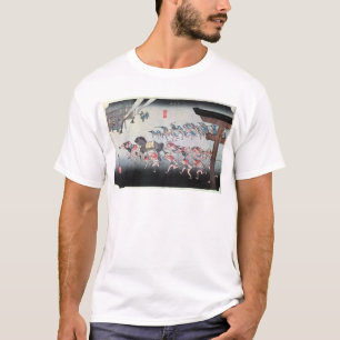 42. 宮 宿, 広 Miya-juku, Hiroshige, Ukiyo-e T-Shirt