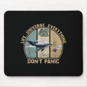 42 Antwort auf das Leben das Universum und alles D Mousepad