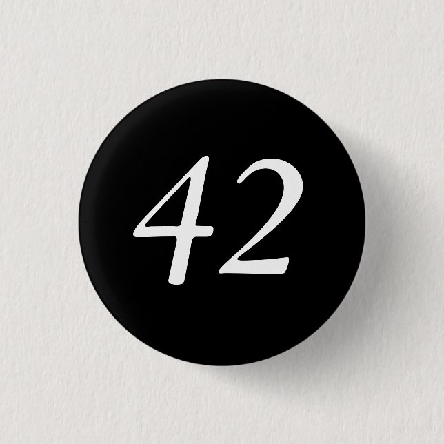 42 BUTTON (Vorderseite)