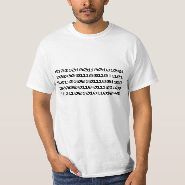 42: das fast binäre T-Shirt in (Vorderseite)