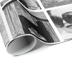 42-Foto Collage Geschenkwrap erstellen Geschenkpapier