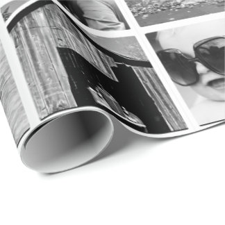 42-Foto Collage Geschenkwrap erstellen Geschenkpapier