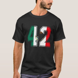 42. Geburtstag mexikanisch 42 Jahre alt Nummer 42  T-Shirt