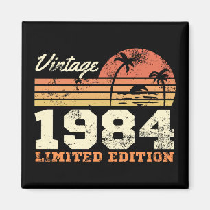42. Geburtstag Vintage 1984 Limitierte Auflage Magnet