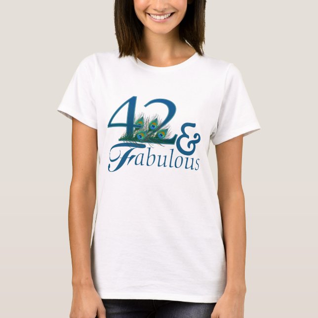 42. Geburtstags-T - Shirts (Vorderseite)