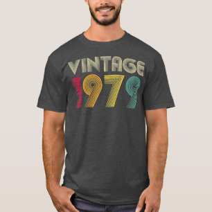 42. Geburtstagsgeschenk Vintag 1979 Männer Frauen T-Shirt