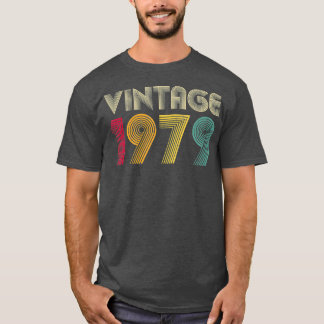 42. Geburtstagsgeschenk Vintag 1979 Männer Frauen T-Shirt