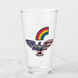 42. Infanterieabteilung "Niemals vergessen" Adler Glas