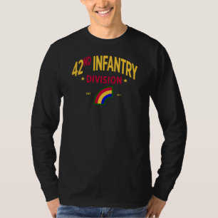 42. Infanterieabteilung - Rainbow Division Long T-Shirt