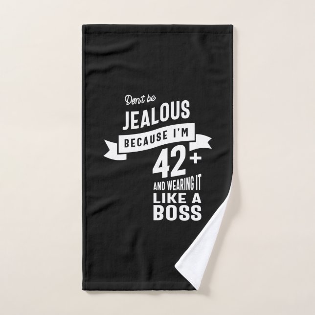 42 Jahre alt - 42. Geburtstag Funny Gift Handtuch (Handtuch)