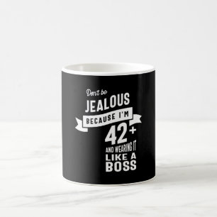 42 Jahre alt - 42. Geburtstag Funny Gift Kaffeetasse