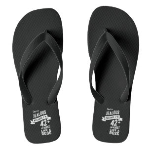 42 Jahre alt - 42. Geburtstag Lustiges Geschenk Flip Flops
