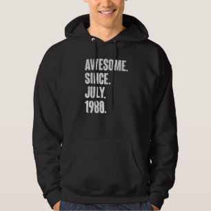 42 Jahre alt 42. Geburtstag Phantastisch seit Juli Hoodie