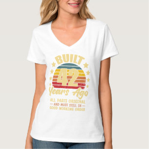 42 Jahre alt Alle Teile Original 42. Geburtstag T-Shirt