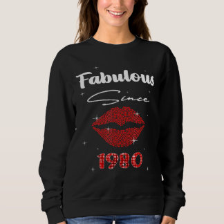 42 Jahre alt fabelhaft seit 1980 42. Geburtstag fü Sweatshirt