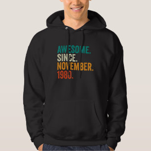 42 Jahre Alte Geschenke Phantastisch seit November Hoodie