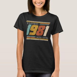 42 Jahre alter Klassiker 1981 42. Geburtstag Ragla T-Shirt