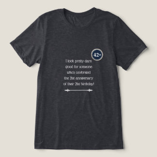 42 Jahre oder älter Tri-Blend Shirt