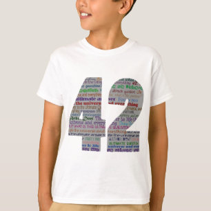 42: Leben das Universum und alles T-Shirt