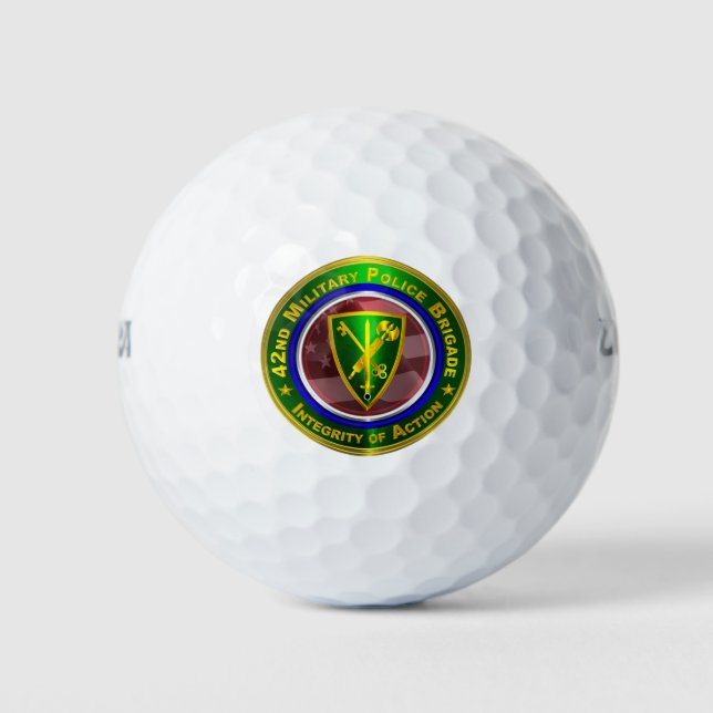 42. Militärpolizei-Brigade Golfball (Vorderseite)