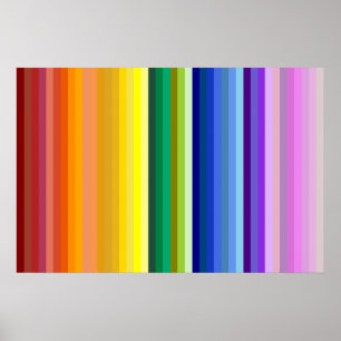 42 Regenbogenspektrum Poster
