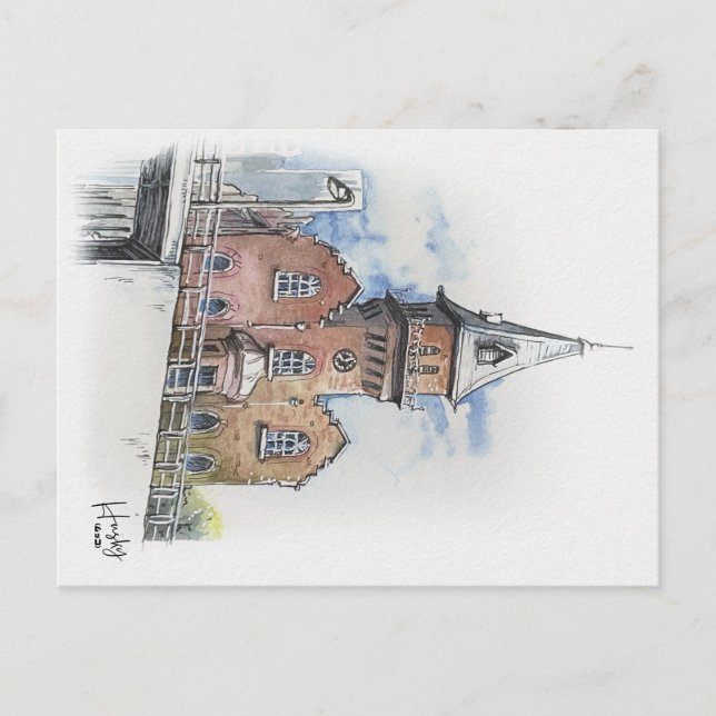 43; ASN-Gebäude Postkarte (Vorderseite)