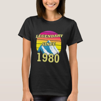 43. Geburtstagslegendär seit 1980 T-Shirt