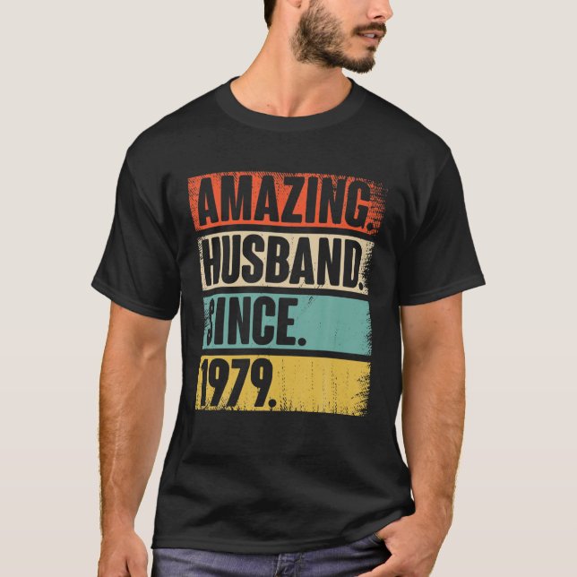 43 Hochzeit Jubiläum Geschenk Ihm - Phantastische  T-Shirt (Vorderseite)