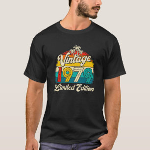 43 Jahre alt Vintag 1979 43 Geburtstagsparty Männe T-Shirt