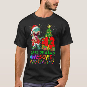 43 Jahre Phantastischer Dinosaurier 43. Geburtstag T-Shirt