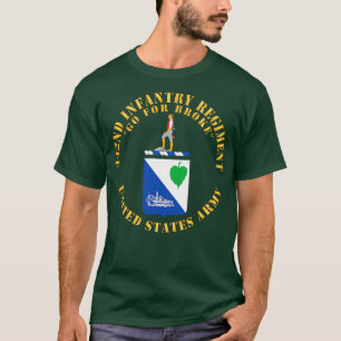 442. Infanterie-Regiment COA Go for Broke X T-Shirt