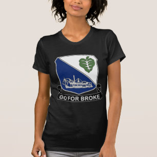 442nd Infanterie-Regiment - gehen Sie für brach T-Shirt