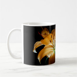 4448-Orange Lily Kaffeetasse