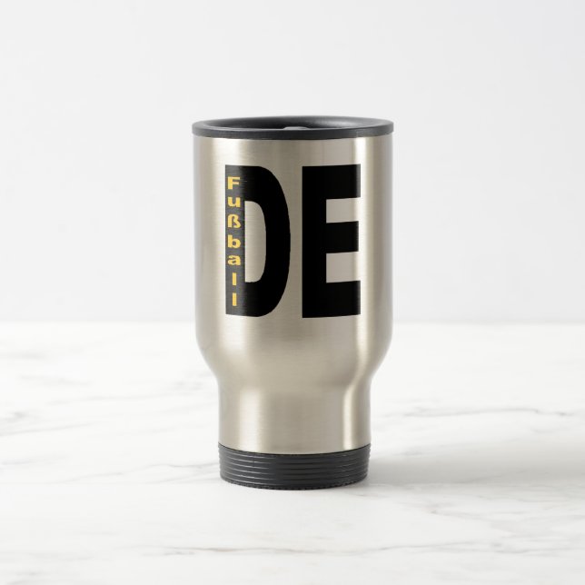 444 ml DEUTSCHLAND FUSSBALL Reisebecher (Mittel)