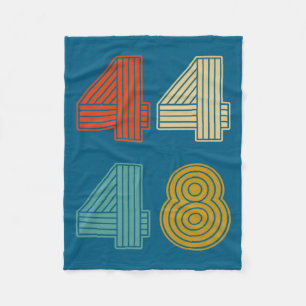 44 48 Obama 2028 Präsident Retro Vintage Premium T Fleecedecke