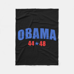 44-48 Obama Für Präsident '28 2028 4. Juli Fleecedecke