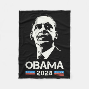 44-48 Obama Für Präsident '28 2028 4. Juli Fleecedecke