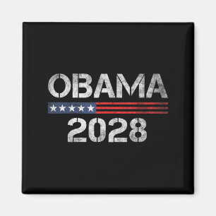 44-48 Obama Für Präsident '28 2028 4. Juli Magnet