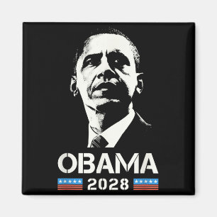 44-48 Obama für Präsident '28 2028 4. Juli Magnet