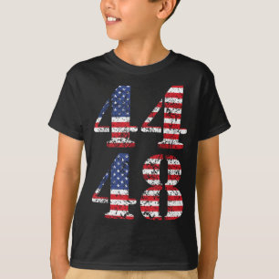 44-48 Obama für Präsident '28 2028 4. Juli T-Shirt