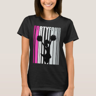44. Cheerleader Birthday Cheerleader Quee T-Shirt