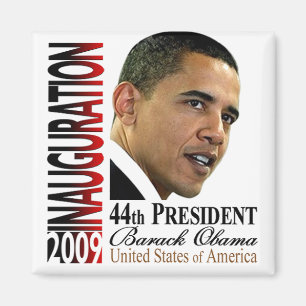 44. Einweihungs-Magnet Präsidenten-Barack Obama Magnet